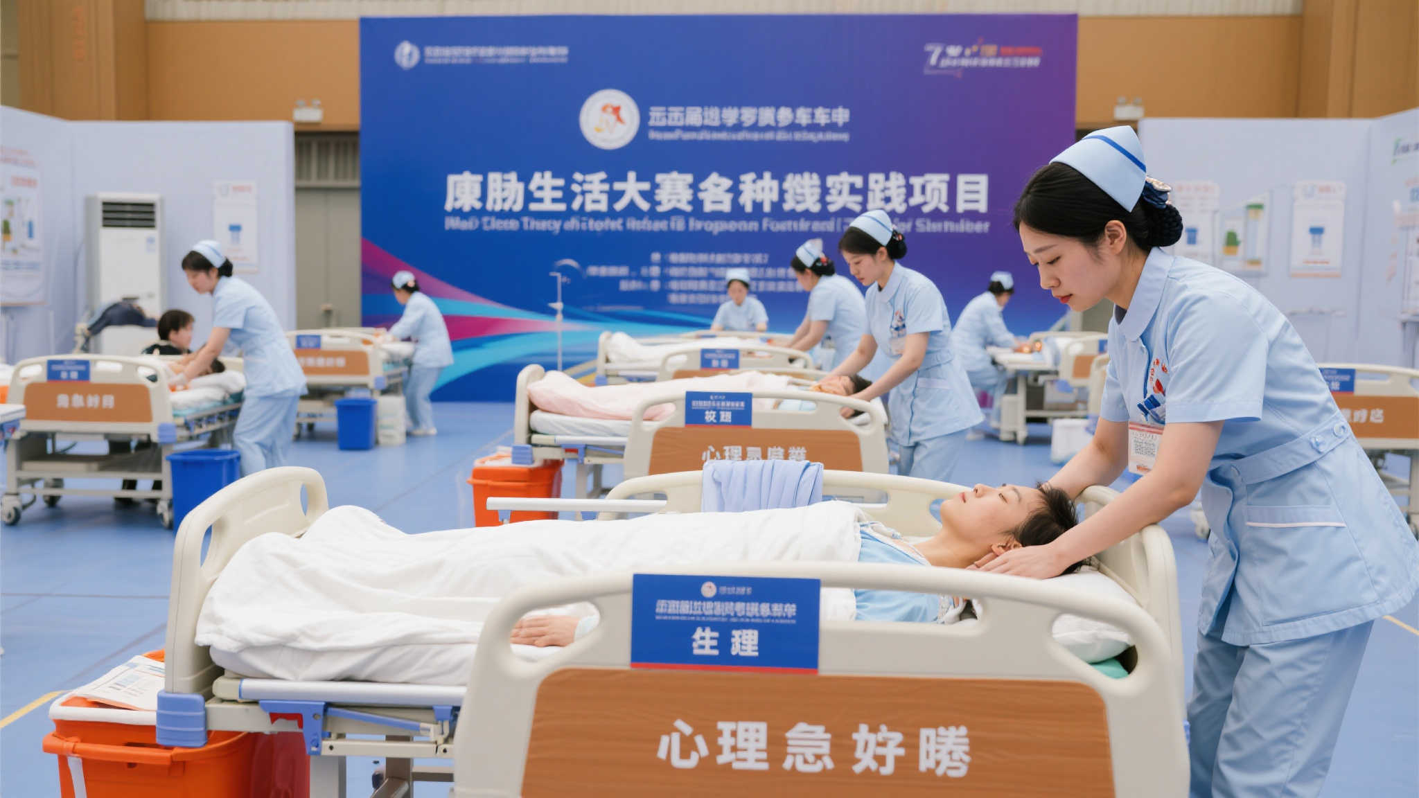 这项比赛涵盖多项实践操作项目，包括但不限