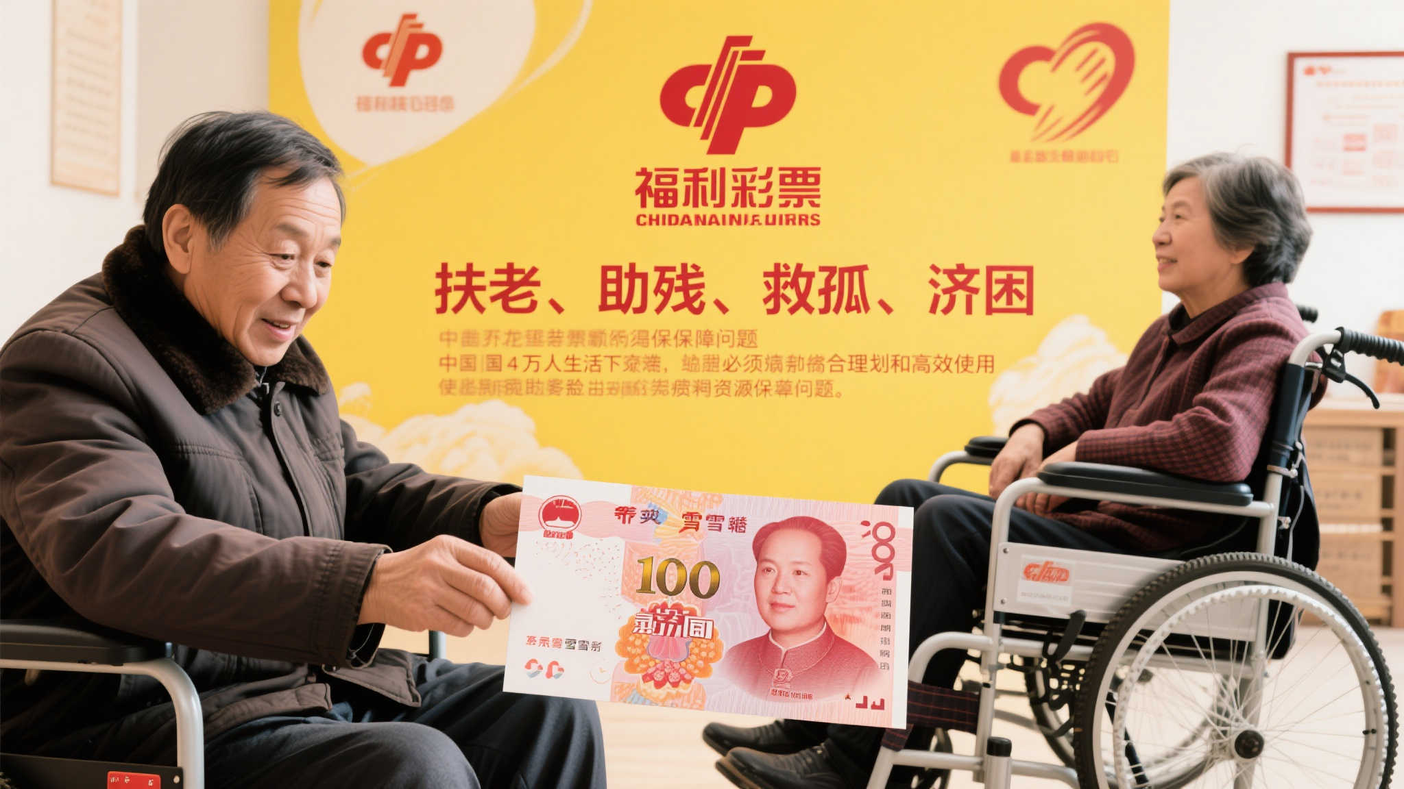 凝聚福彩公益力量,共谱助残事业新篇章 福利彩票自设立以来,其核心理念便是“扶老