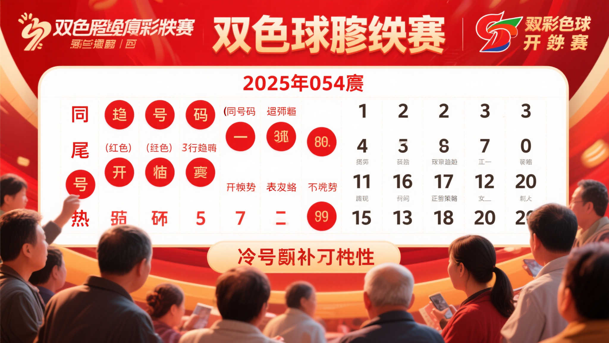 2025-054期双色球：红球同尾热号与冷号齐现，值得持续追踪吗？