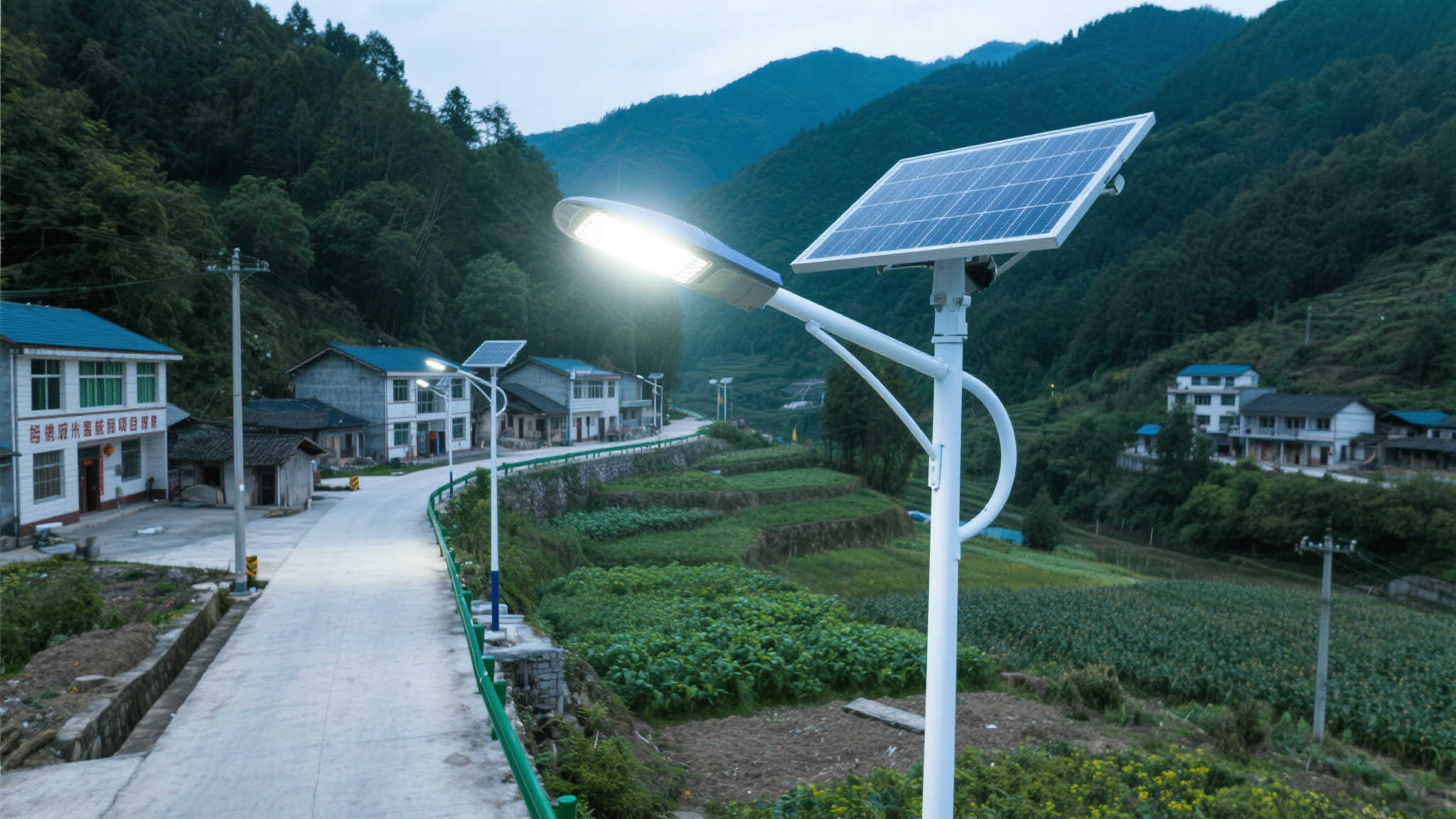 重庆乡村迎来福彩公益之光 这次计划采用的是先进的新能源技术,每个提