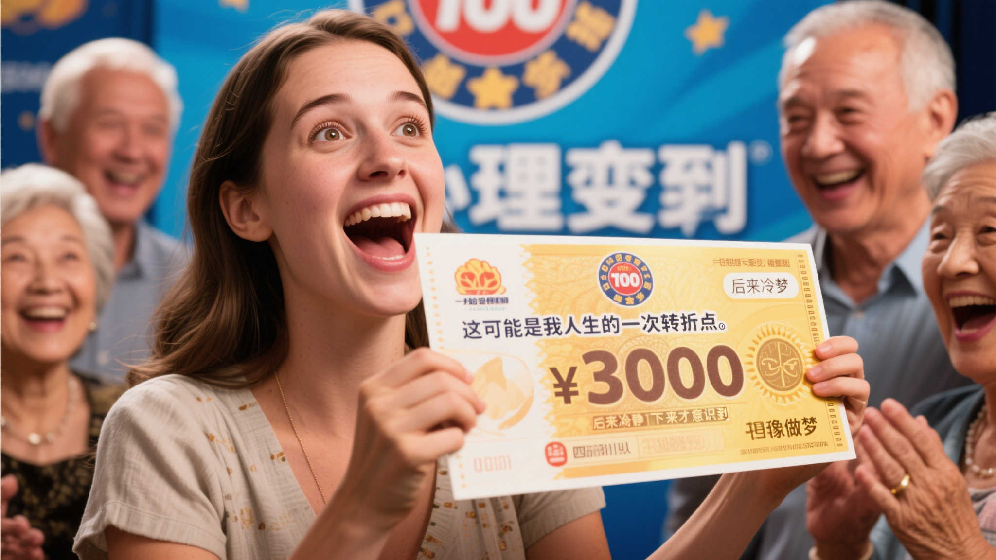 四、心理变化：从不敢信到冷静规划
中奖