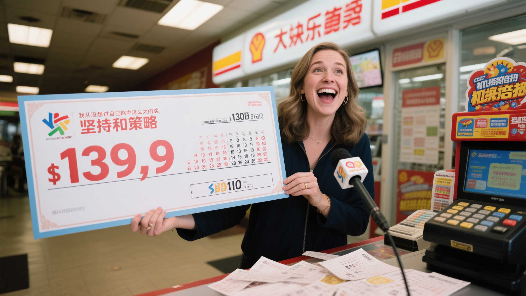 女子机选倍投揽大乐透139万 男子喜获107万笑开颜
