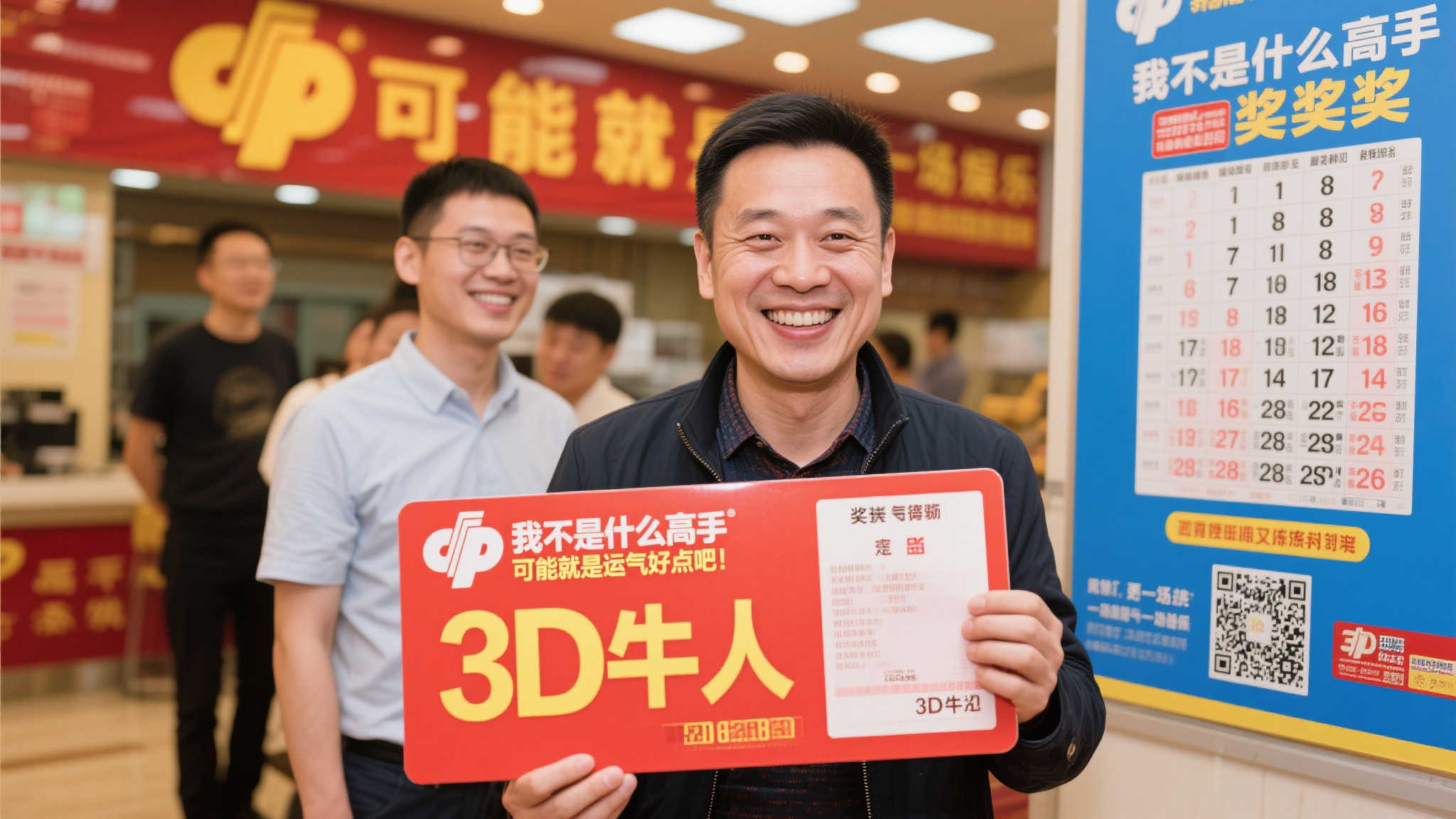 男子半年两中福彩大奖 10.4万到手自封3D达人