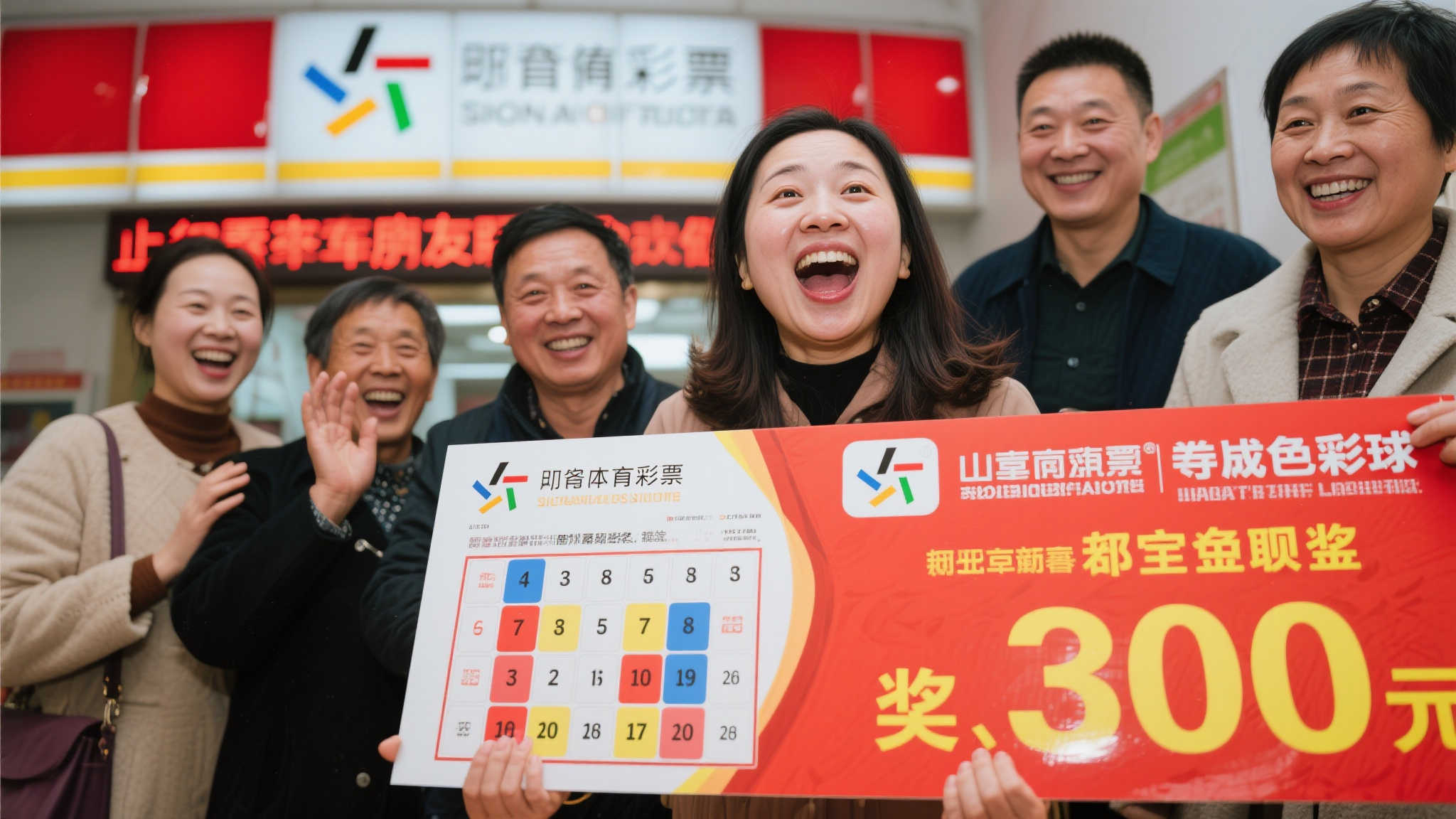 开奖当晚，李女士并未第一时间查看结果，直