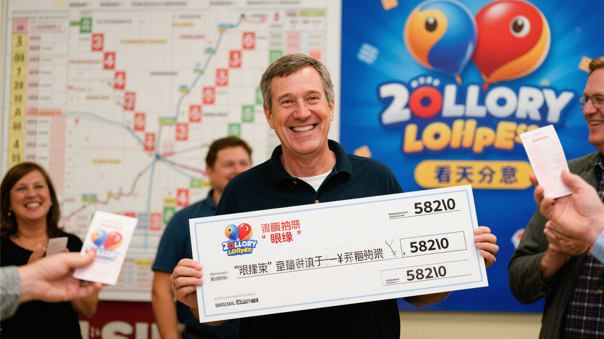 双色球582万得主现身领奖：选号全靠直觉