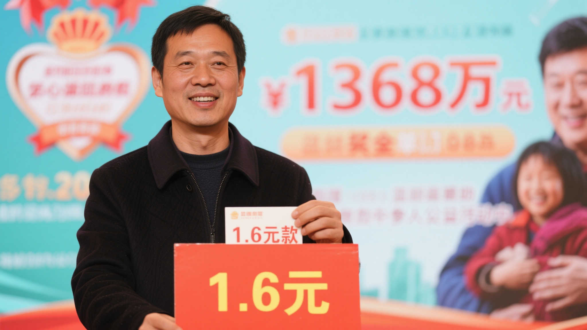 这位男子的1.6万元捐款，虽然在1368