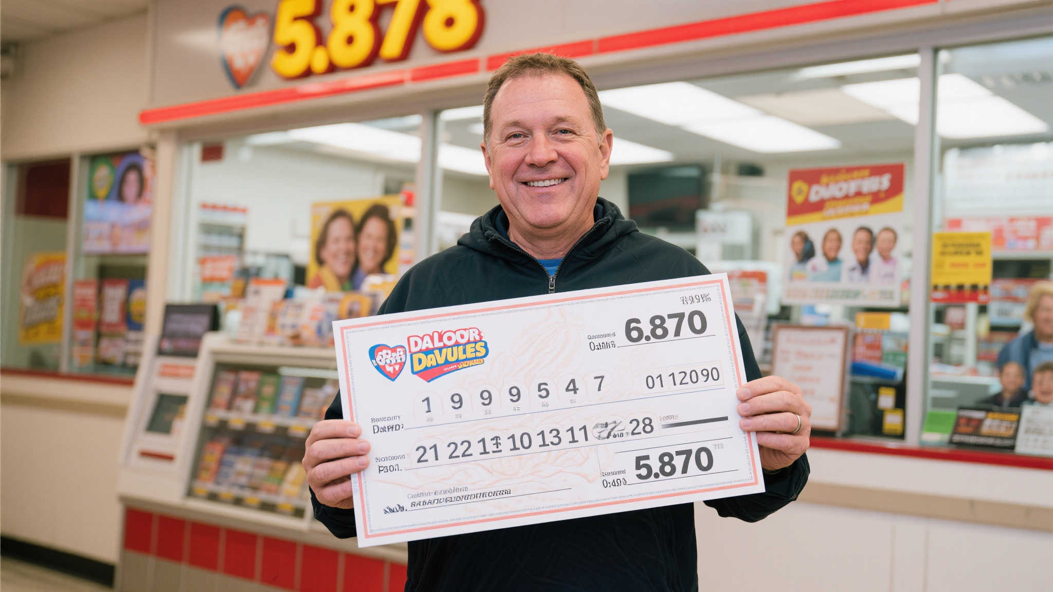 据他回忆，这组号码是由家人生日和一些特殊