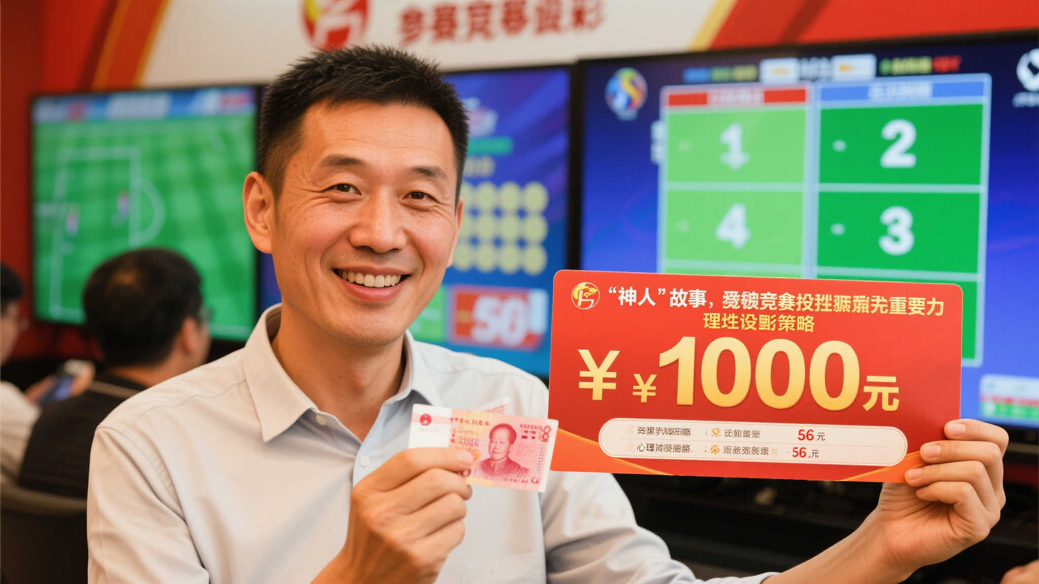 很多人在参与竞彩时，常常认为只有投入巨资