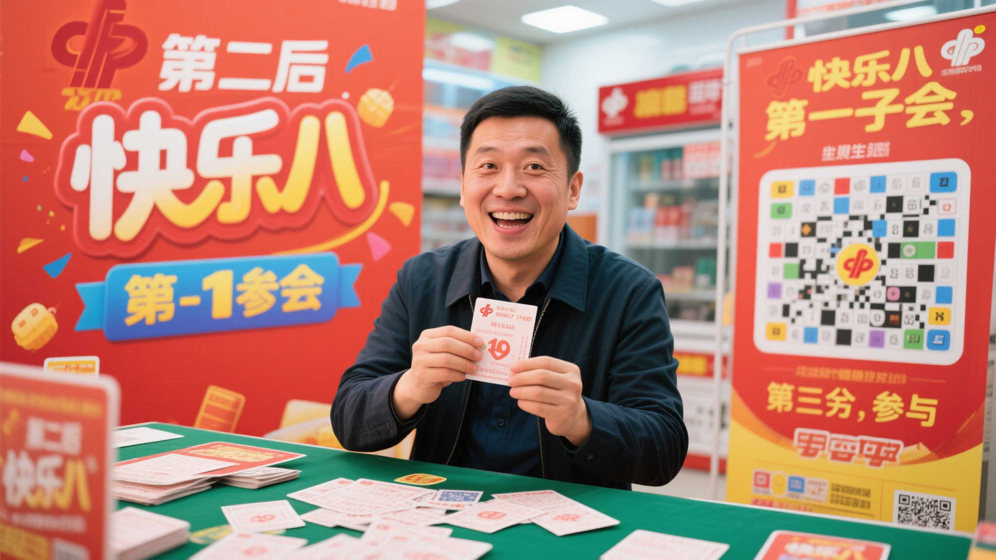 男子仅花6元自选号码，喜中快乐八500万大奖，兑奖前仍不敢相信