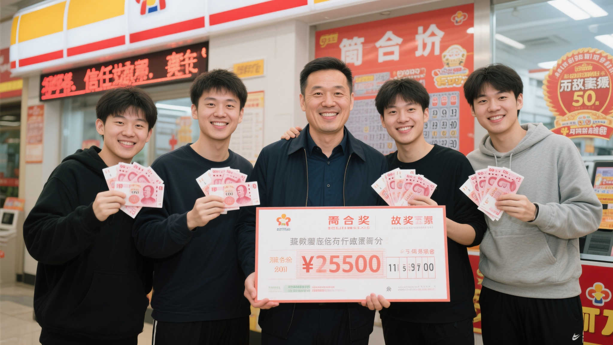 男子联手3友合购双色球揽670万 选号齐心协力