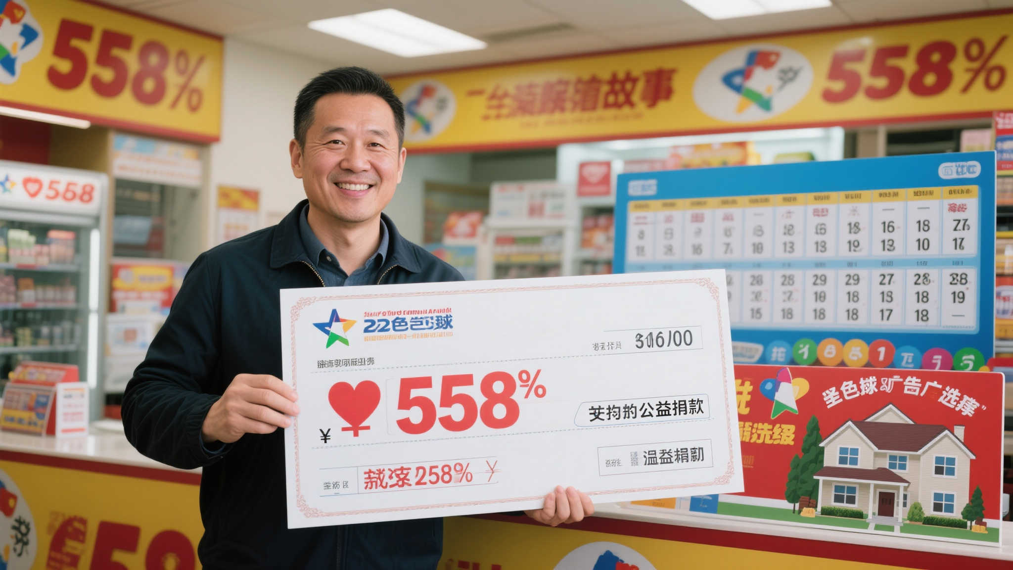 男子坚持守号一年揽双色球558万 奖金用于慈善与置业