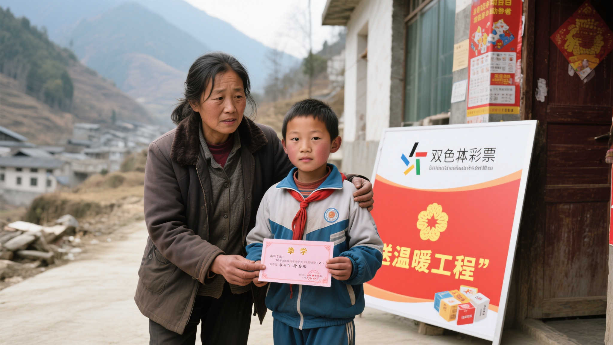 例如，在某偏远山区，由于基础设施薄弱，一