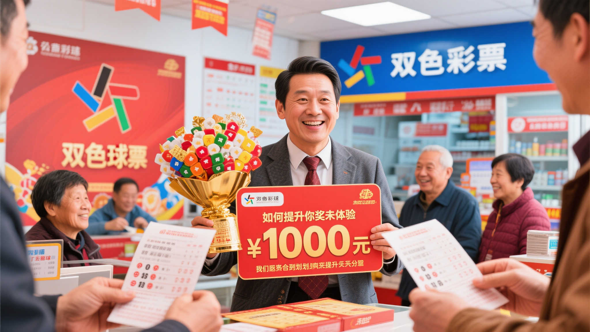 男子错过合买二等奖，却意外独揽双色球1006万一等奖