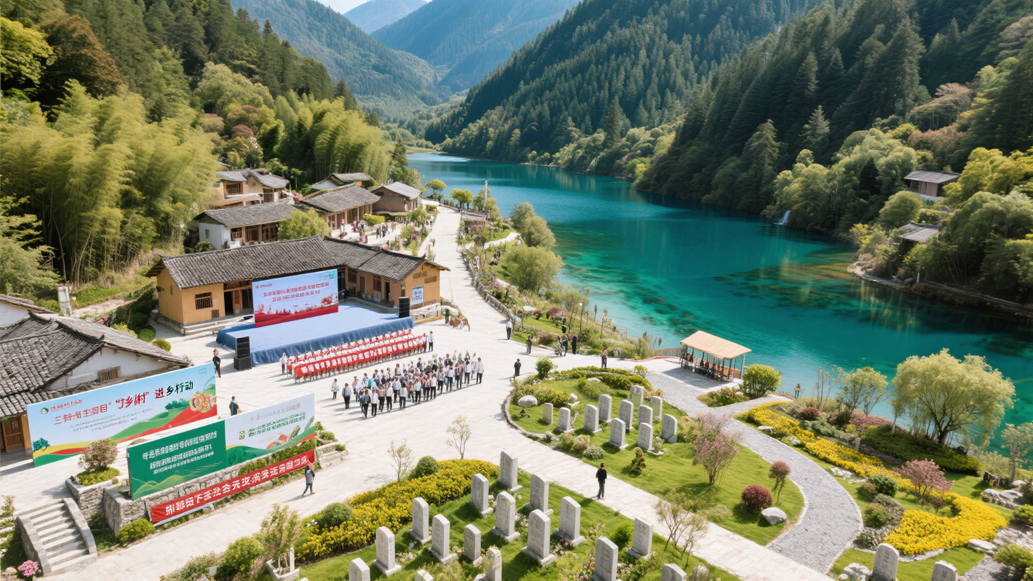 公益福彩惠乡村 民族团结暖人心 最后需要说明的是,“进乡村”行动绝非仅限