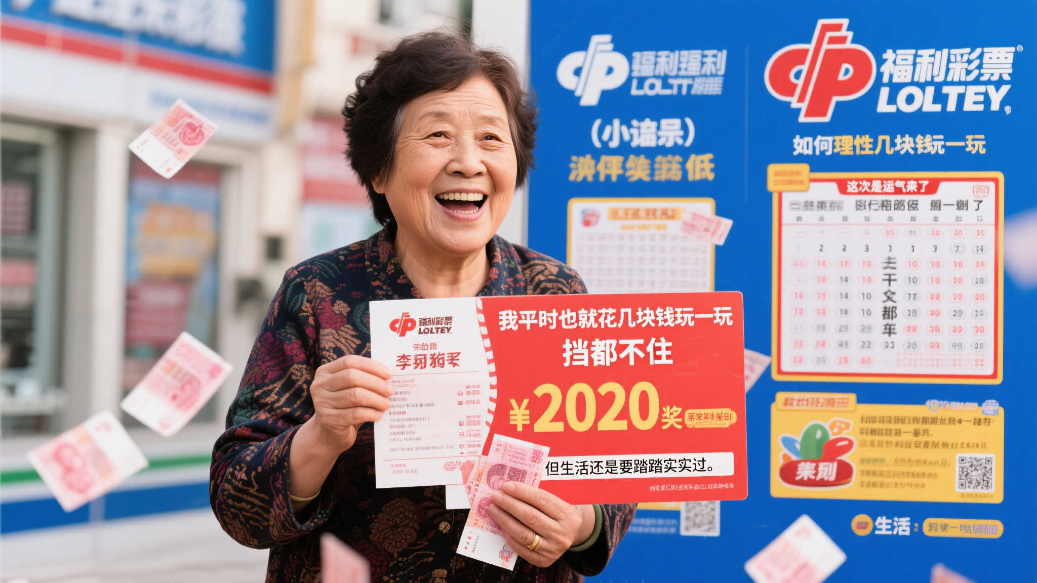 阿姨喜中福彩25万:女儿新婚带来好运! 阿姨喜中福彩25万:女儿新婚带来好运!