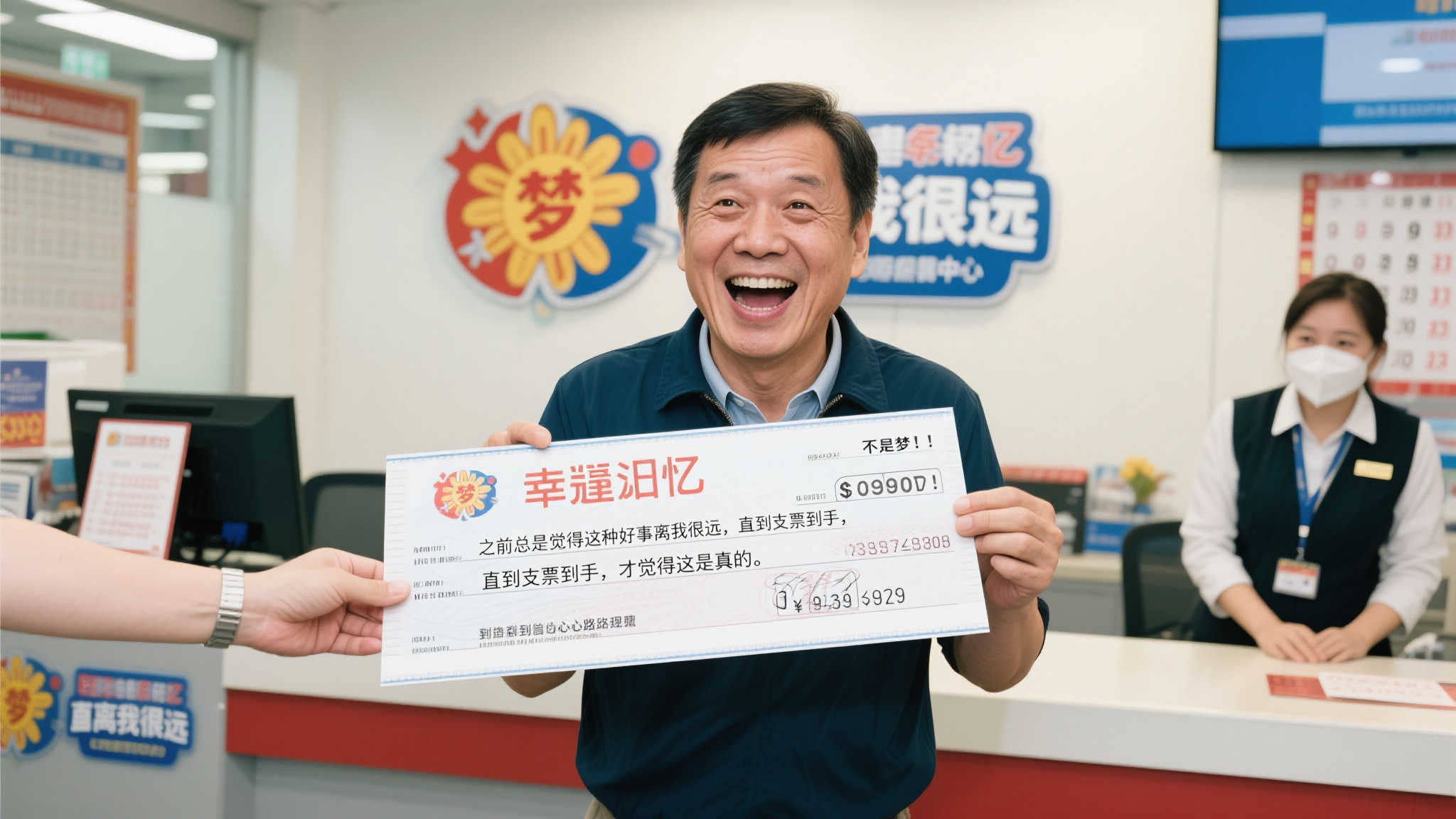 据这位幸运儿回忆，中奖后的第一反应并不是