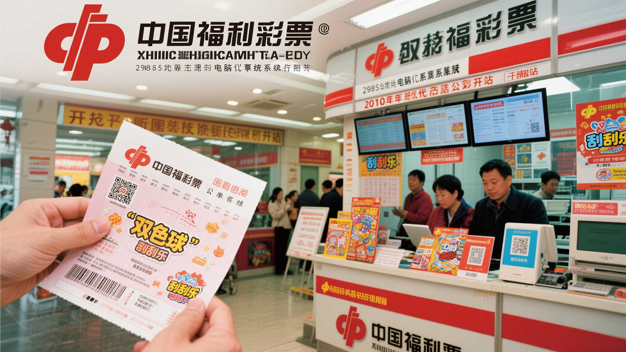 随着科技的发展，中国福利彩票逐渐从纸质票