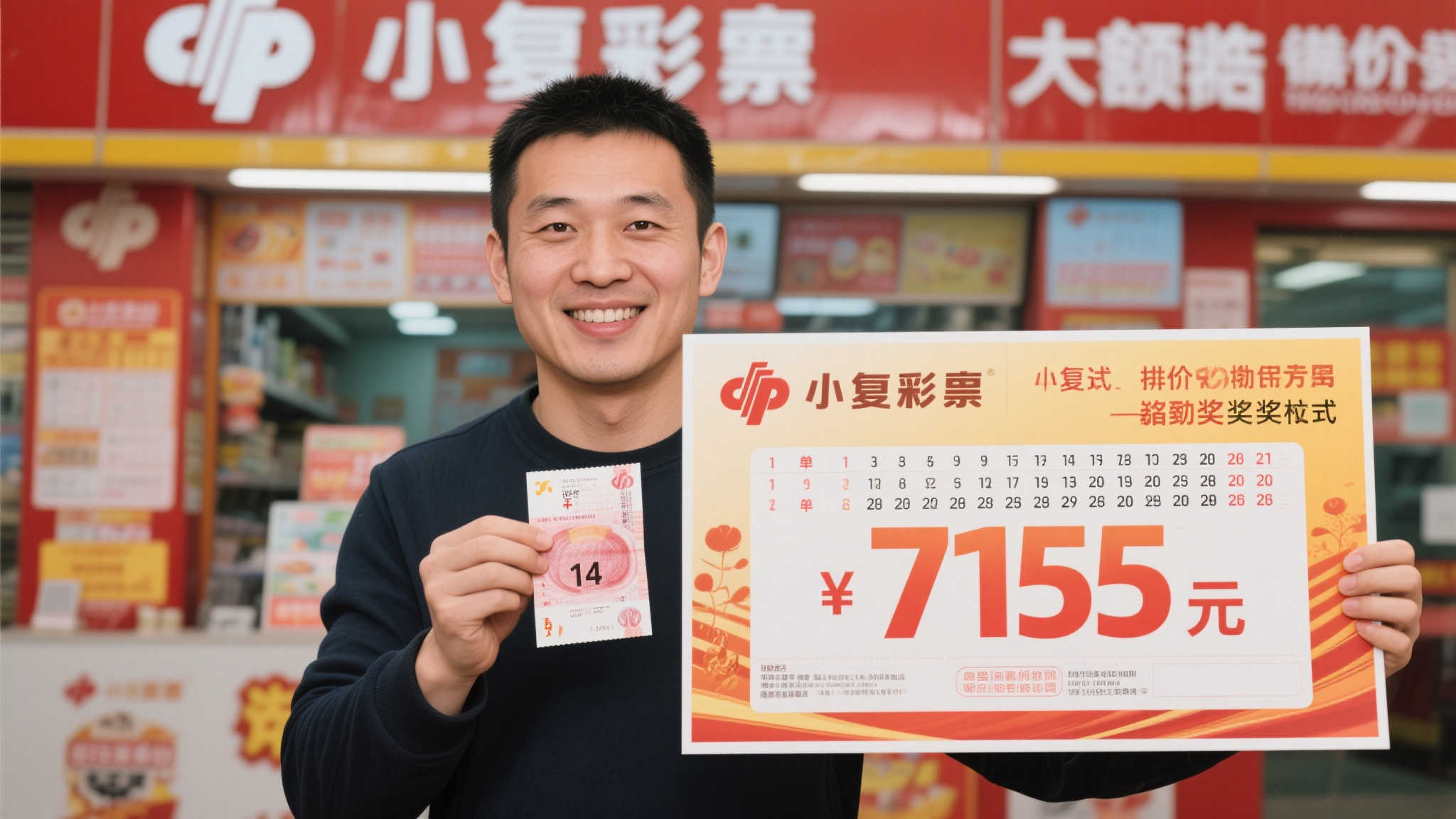 男子凭借小复式票揽双色球715万 父亲曾获500万大奖 男子凭借小复式票揽双色球715万 父亲曾获500万大奖